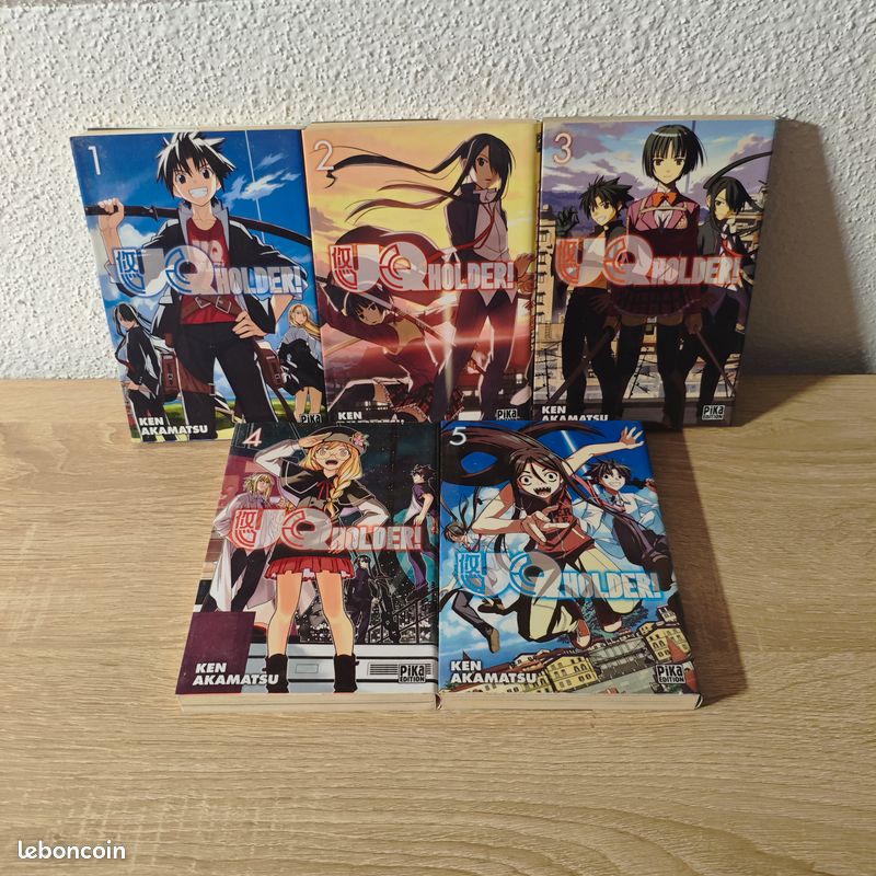 Mangas UQ Holder - Tomes 1 à 5 (image 1)