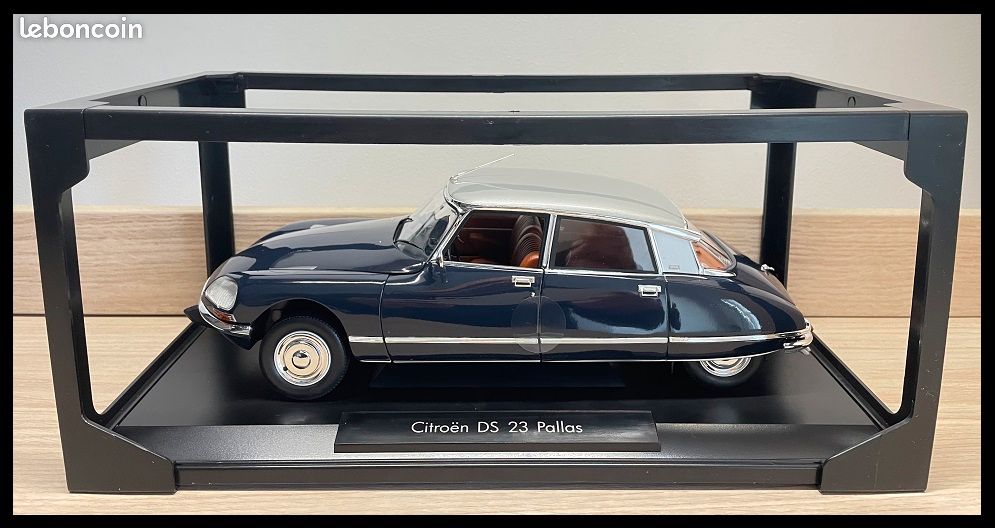 Citroën DS 23 Pallas 1972 Norev 1/18 – Vert Métallisé, 4 Ouvrants, Neuve