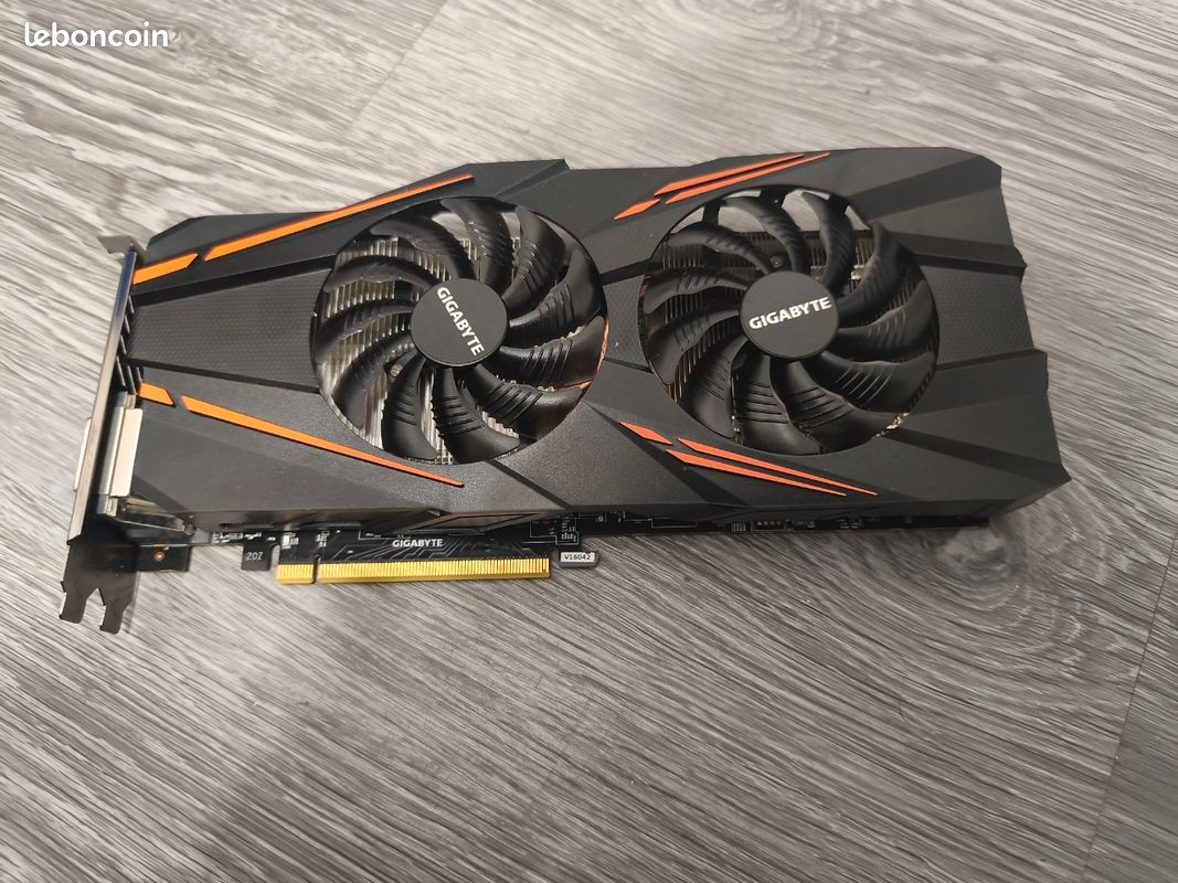 Carte graphique Geforce GTX 1070 8Go - PNY XLR8 OC Gaming - Accessoires informatique
