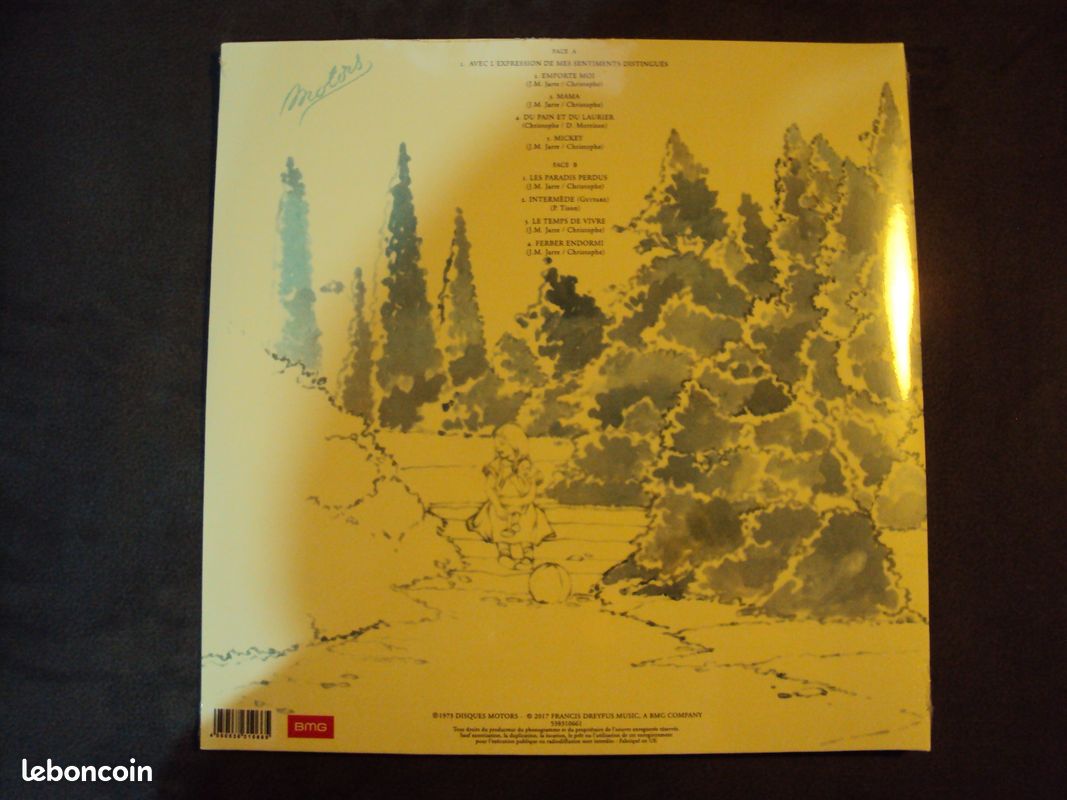 CHRISTOPHE Les Paradis Perdu Disque Vinyle (image 2)
