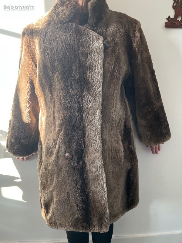 Manteau d'officier bleu chasseur (gris fer) avec sa pèlerine modèle