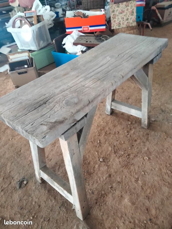 Petit établi en chêne (image 3)