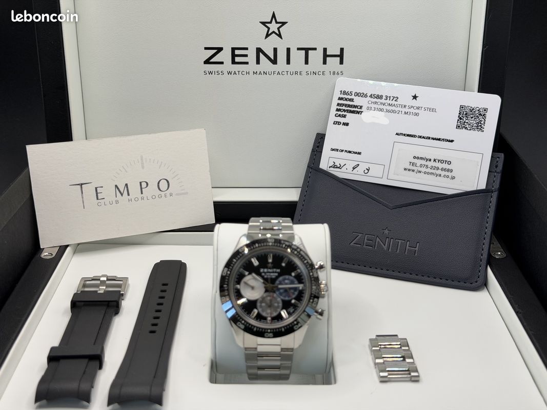 Zenith Chronomaster Sport – Full set 2021 acier (image 9)