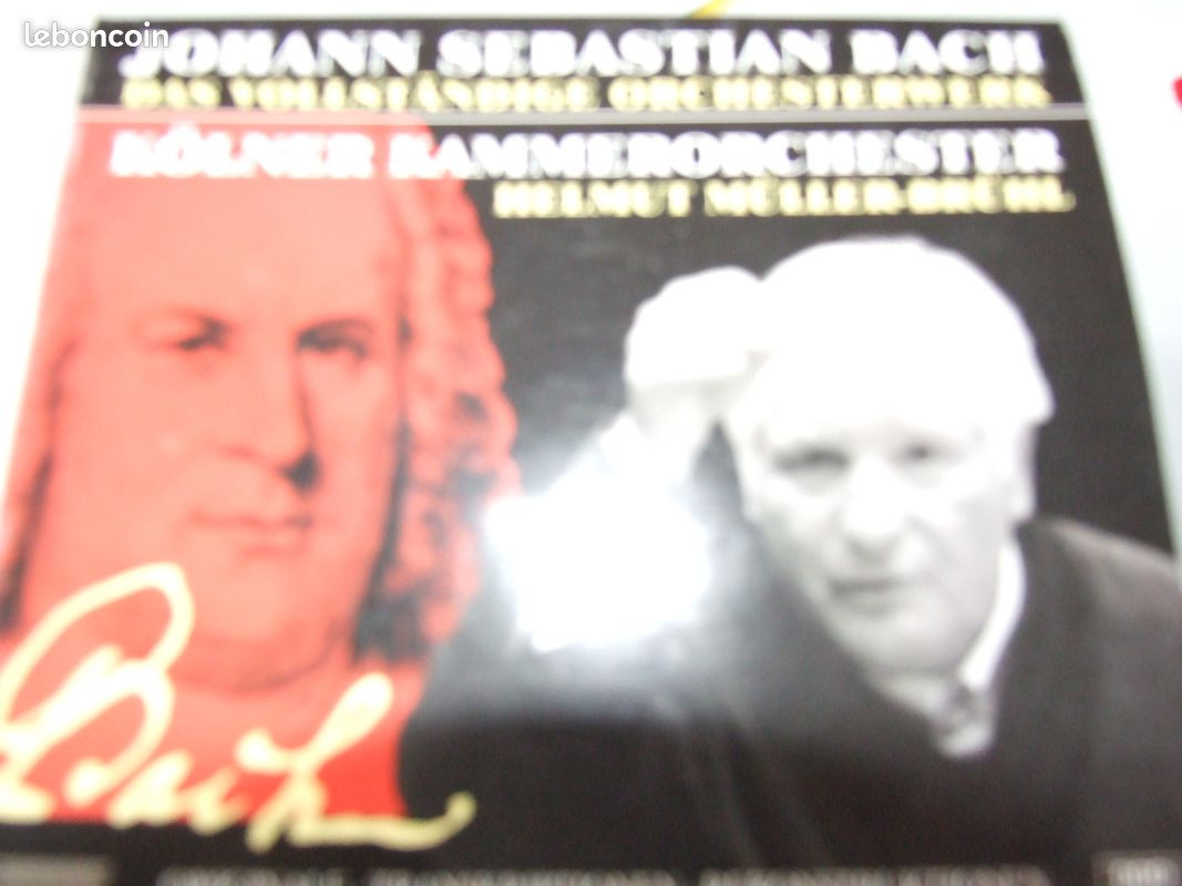 Johann SEBASTIEN BACH coffret 8 CD (image 1)