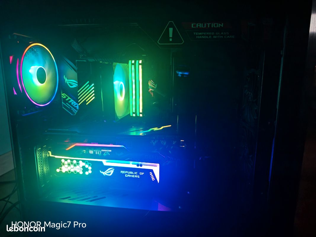 Setup gamer au complet i5 10600k rtx 2080ti 11gb gddr6 32gb ddr4 1to ssd +1to dd 750w corsair ecrand aoc27 p 180hz (image 6)