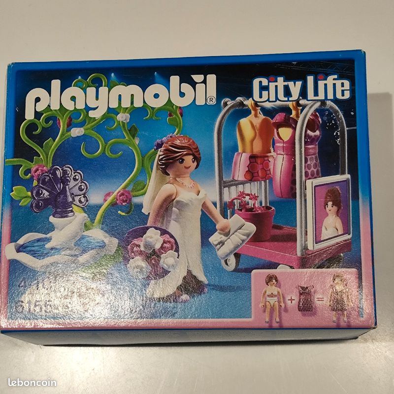 Playmobil City life - top modèle avec tenue de mariée - Réf 6155 (image 1)