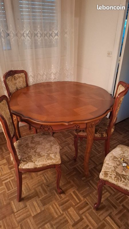 Ensemble meuble table chaises (image 2)