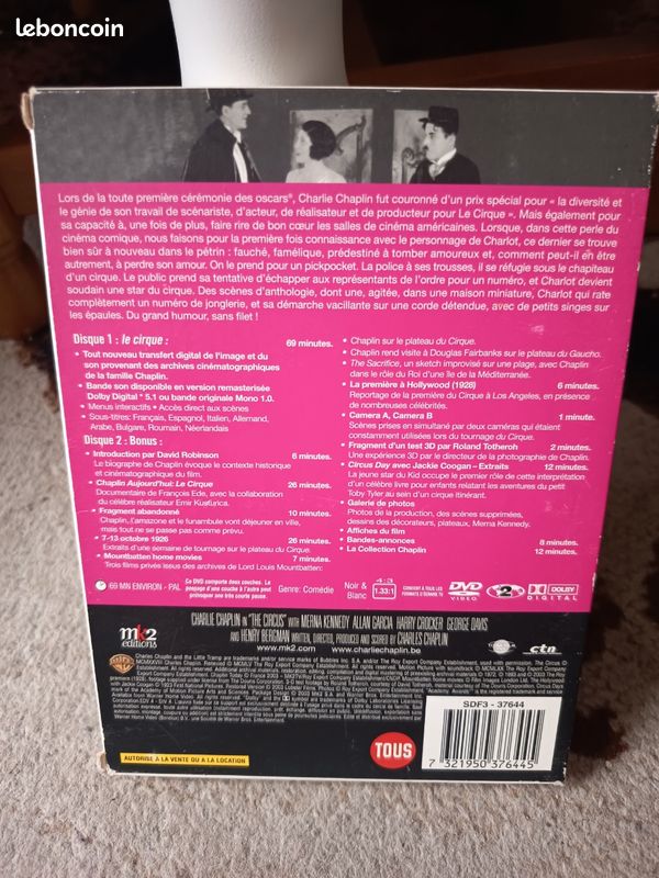DVD film Le Cirque (image 2)