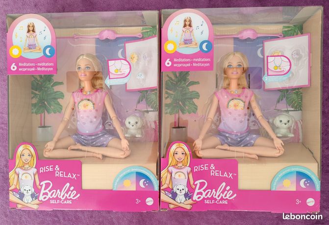 Self Care Barbie Relaxation Barbie Self-Care Rise Relax Doll