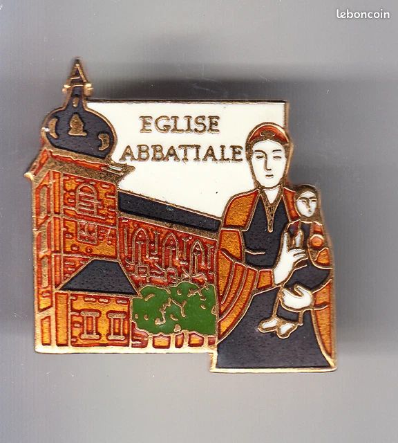 Pin’s abbatiale (image 1)