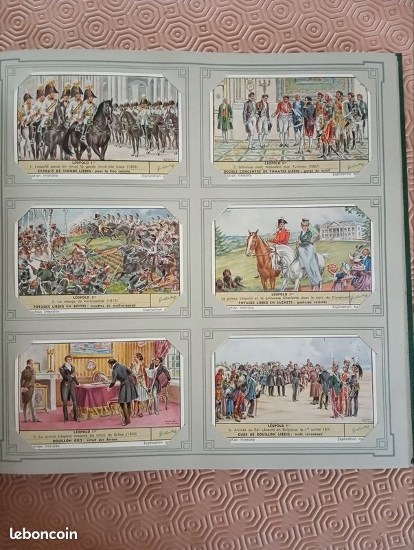 Album Chromos LIEBIG, complet, 300 images (image 11)