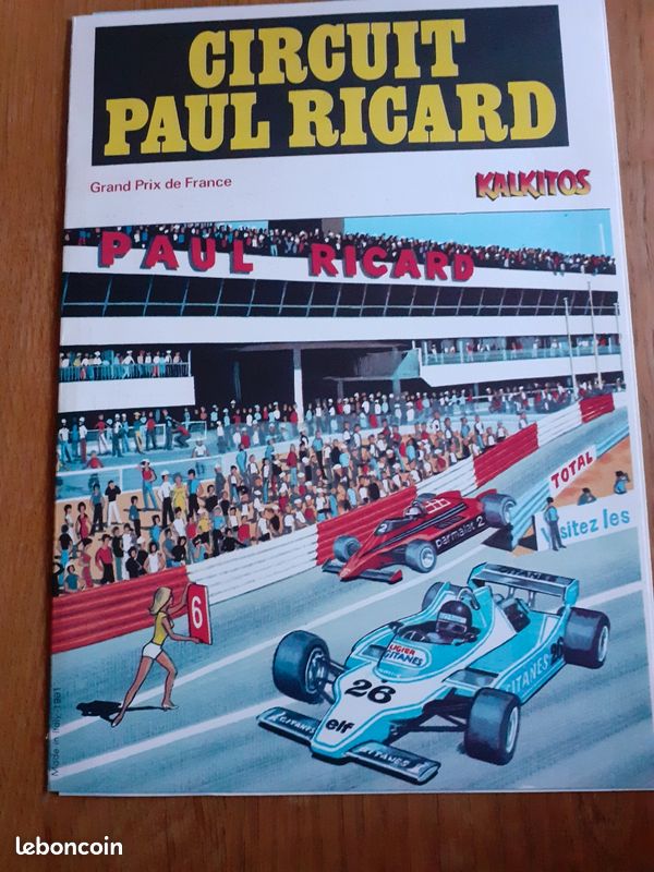 Stickers circuit de Formule 1 Paul-Ricard | Sur mesure en ligne