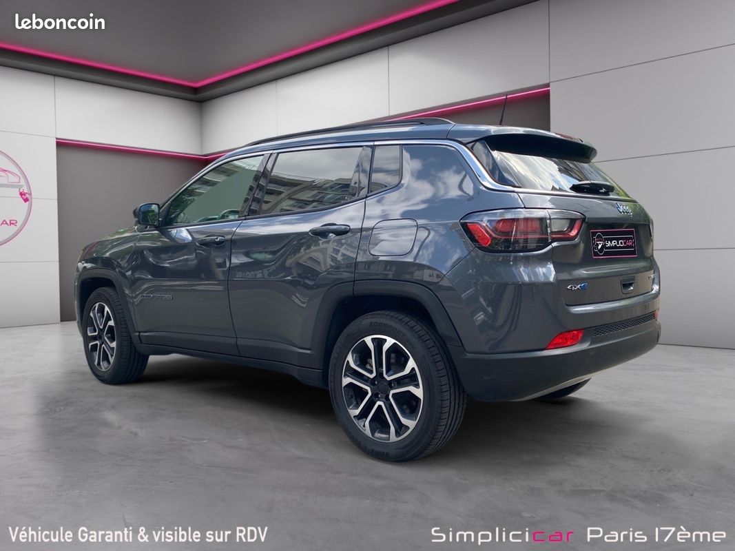 JEEP COMPASS 1.3 PHEV T4 190 ch 4xe eAWD Limited (image 11)