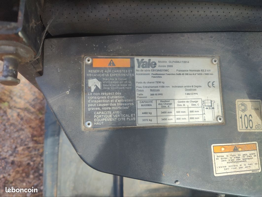 Fenwick yale 4t5 (image 1)