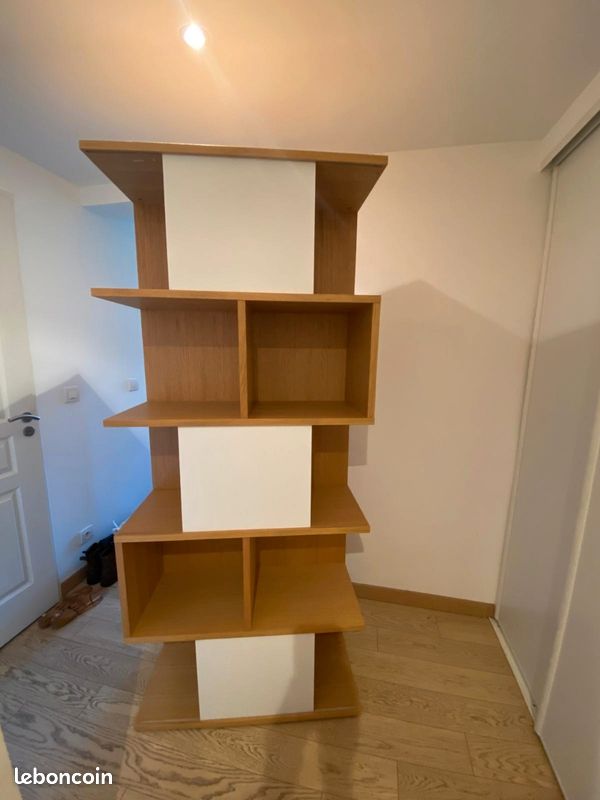 Bibliothèque en chêne Habitat (image 2)