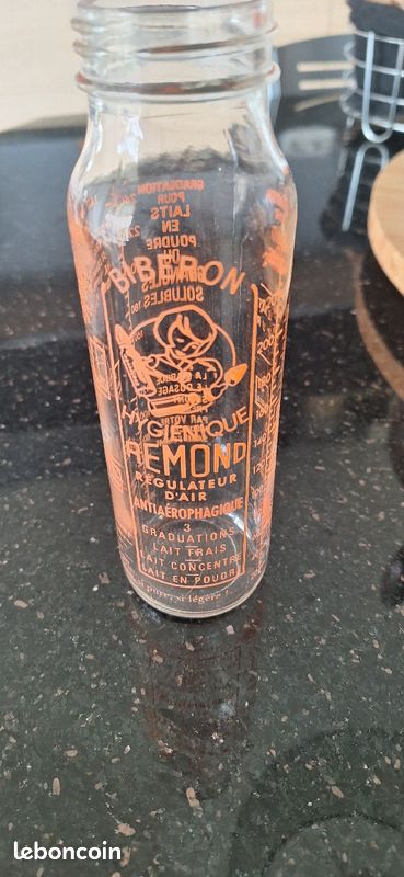 Biberons verre vintage Remond (image 1)