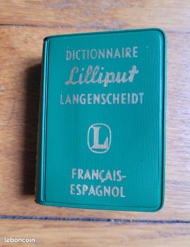 Dictionnaire Lilliput Français - espagnol ancien (image 1)