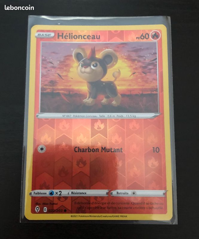 Carte Pokémon Hélionceau reverse - Evolution Céleste (image 1)