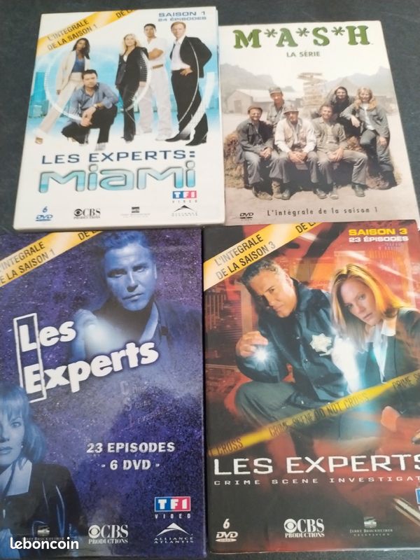 Lot de 2 coffrets les Experts et les Experts à Miami et MASH 10 euros (image 2)