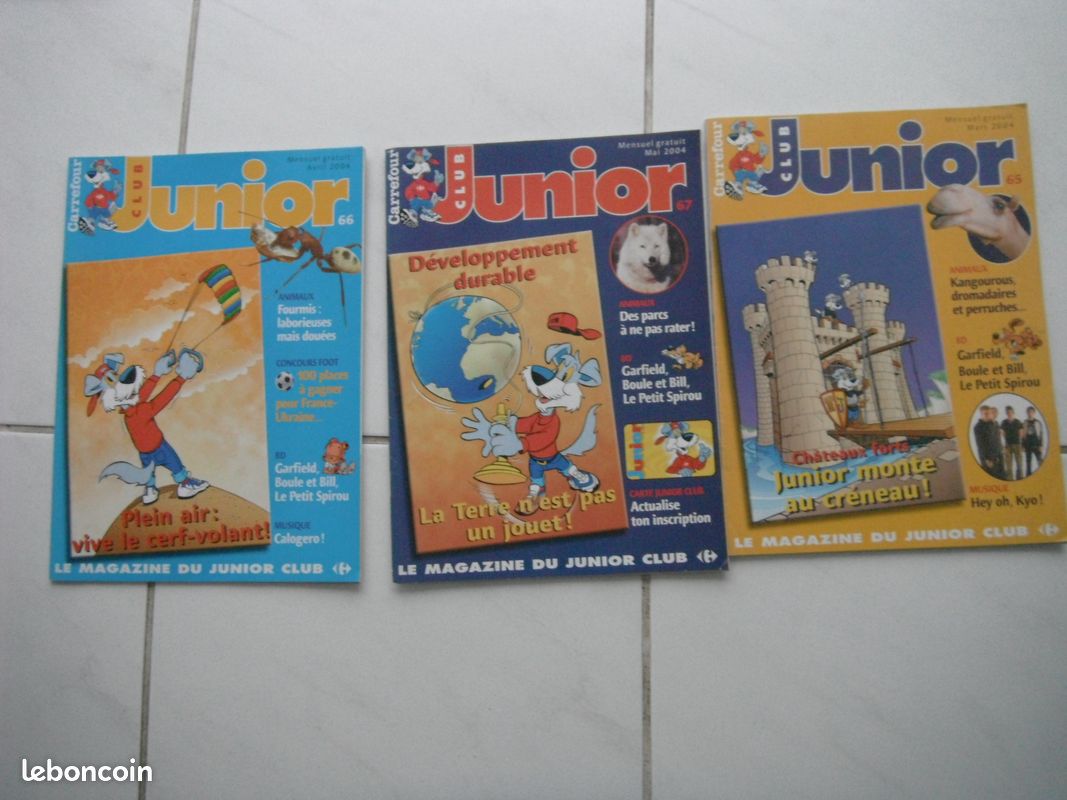 JOURNAL CLUB JUNIOR CARREFOUR 2003 et 2004 (image 2)