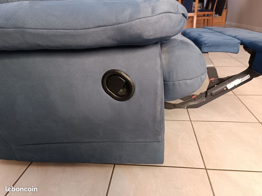 Fauteuil de relaxation manuel dimension 1m*1m*1m (image 3)