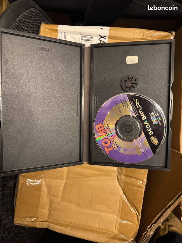 Jeu Tomb Raider Sega Saturn - Version PAL Complète - Bon état - Boîte, Notice, CD
