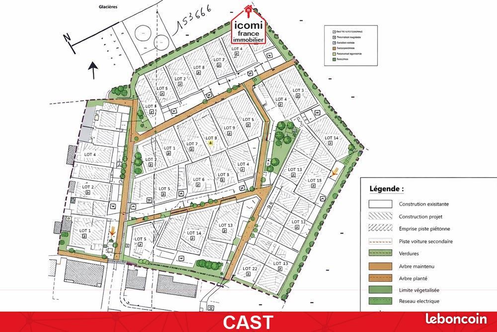Maison 1 pièce 400 m² · à Cast · 400 m² · 19 000 €