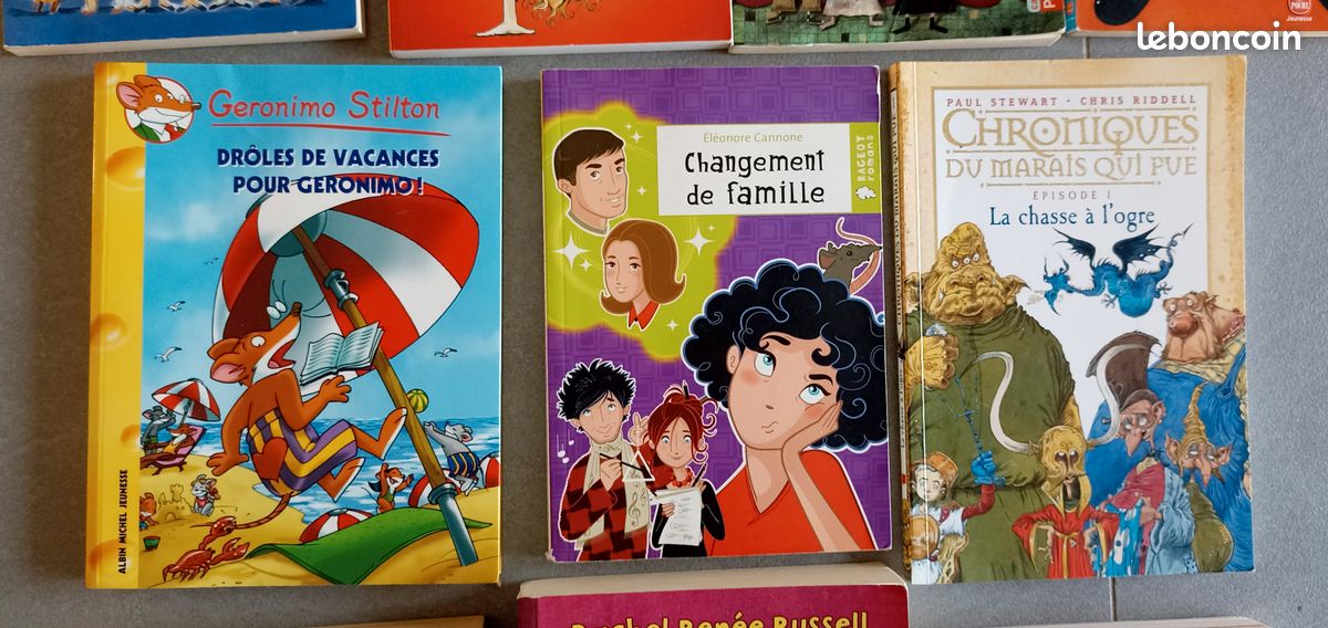 Livres humour enfants lot primaire collège CE CM à partir de 8 ans histoires drôles TBE (image 3)