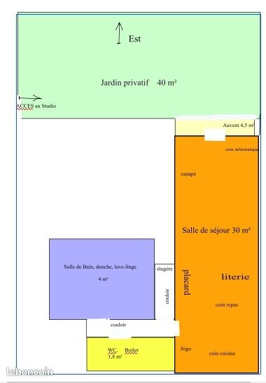 Appartement 1 pièce 42 m² · à Rixheim · 42 m² · 560 €