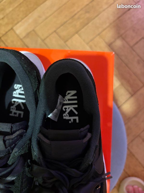 Nike LD Waffle Sacai Nylon Noir (image 5)