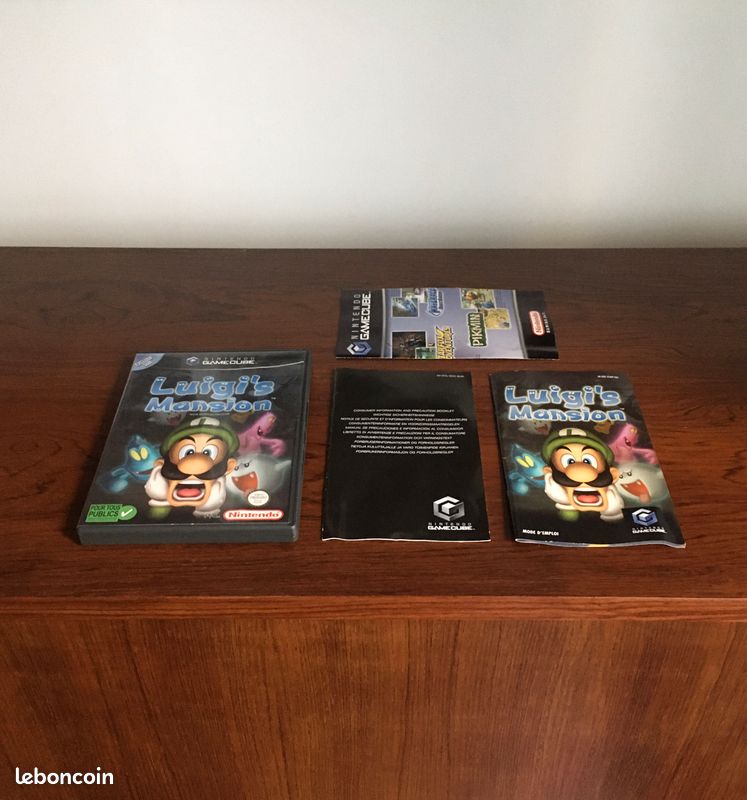 Luigi’s Mansion Nintendo Gamecube - Complet - Édition Originale - Très bel état (image 1)