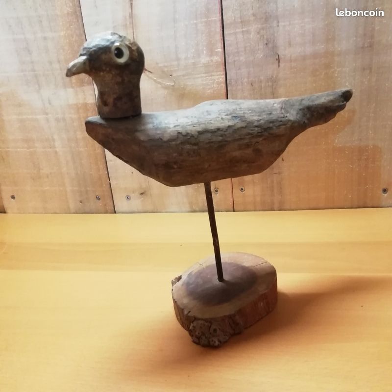 Ancien Appelant de Chasse Appeau Bois sculpté Canard | eBay