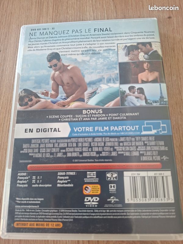 Dvd cinquante nuange (image 2)