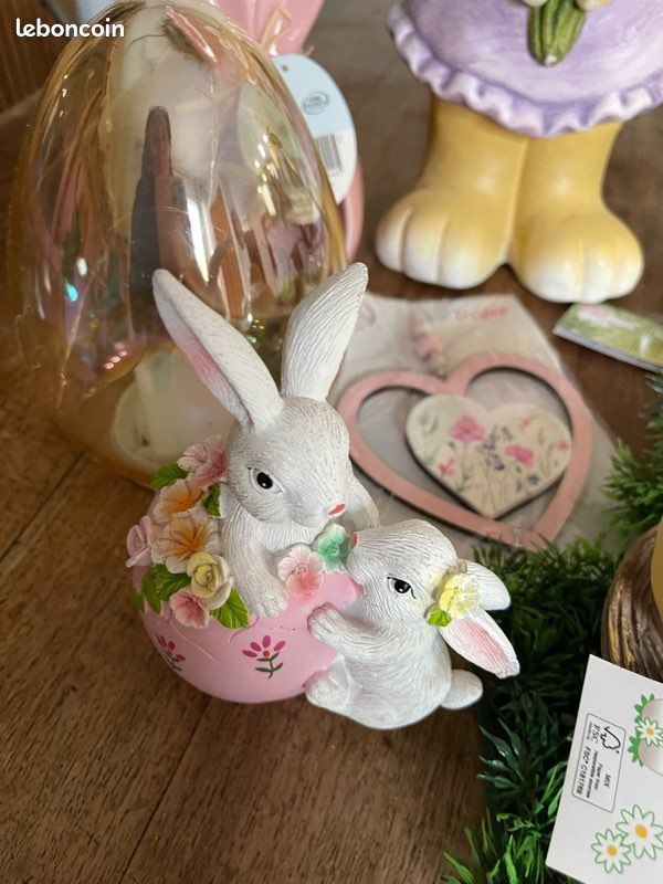 Lot De Décorations De Pâques - Neuf - Multicolore - Thème Animal