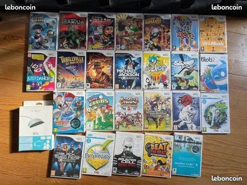 Jeux wii en boite Nintendo complets (dispo a l'unité) (image 2)