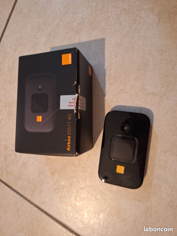 Routeur 4G Wi-Fi Huawei E5577 (Airbox) - Très Bon état - Modem Mobile Nomade