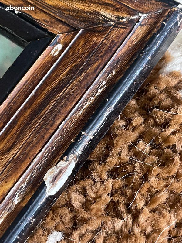 Miroir Louis Philippe en bois et stuc (image 11)
