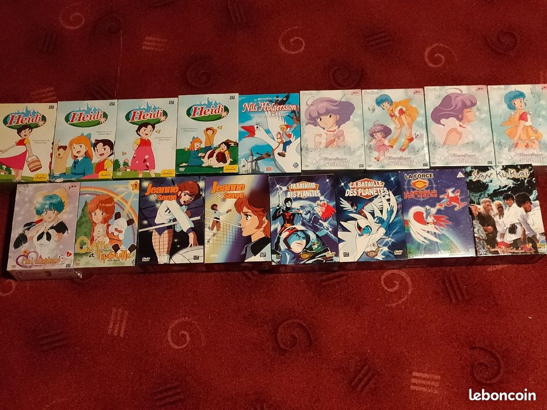 Coffrets dessins animés années 80 (image 1)