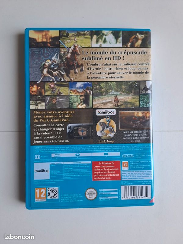 Zelda Twilight Princess Wii U HD version française (image 4)
