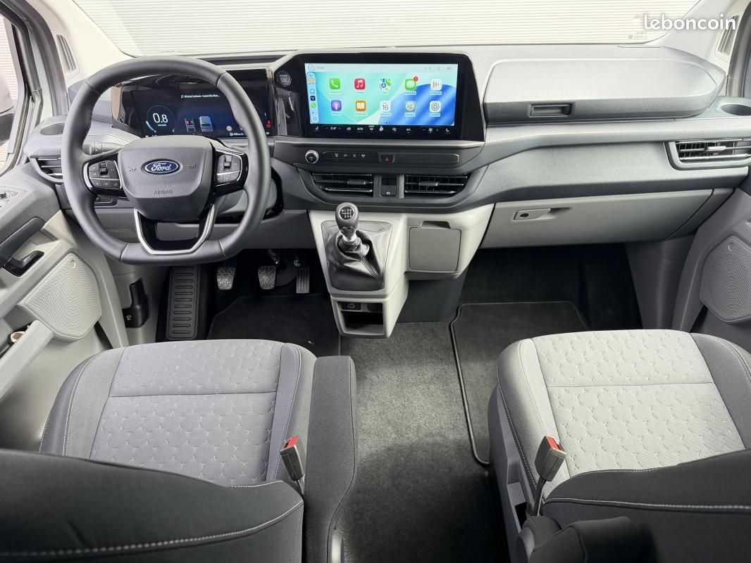 Ford Transit Custom 2.0 150 CH LIMITED CABINE APPROFONDIE L1 H1 BVM6 / SUPERBE ETAT GARANTIE CONS... (image 15)