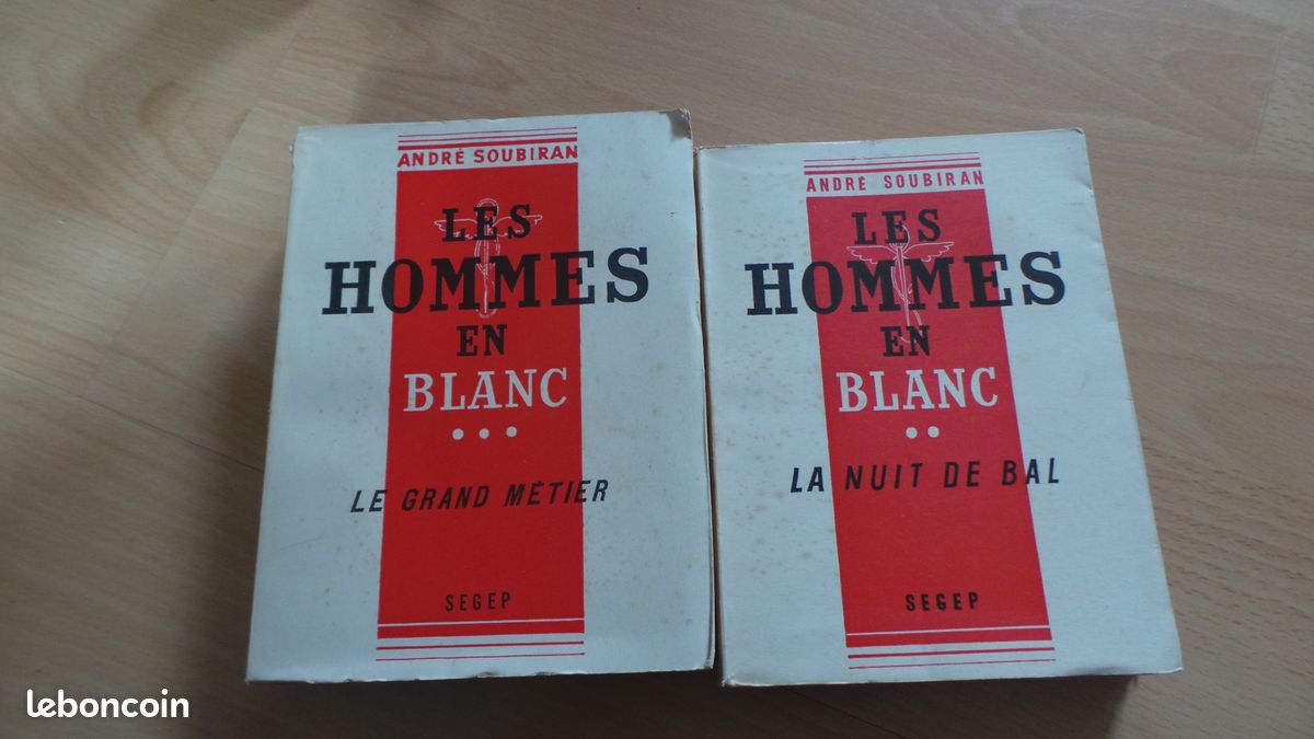 Les Hommes en blanc d'André Soubiran T2 et 3 (image 1)
