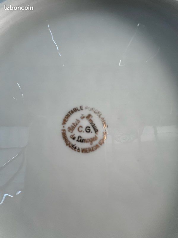 Petites assiettes porcelaine de Limoges (image 11)