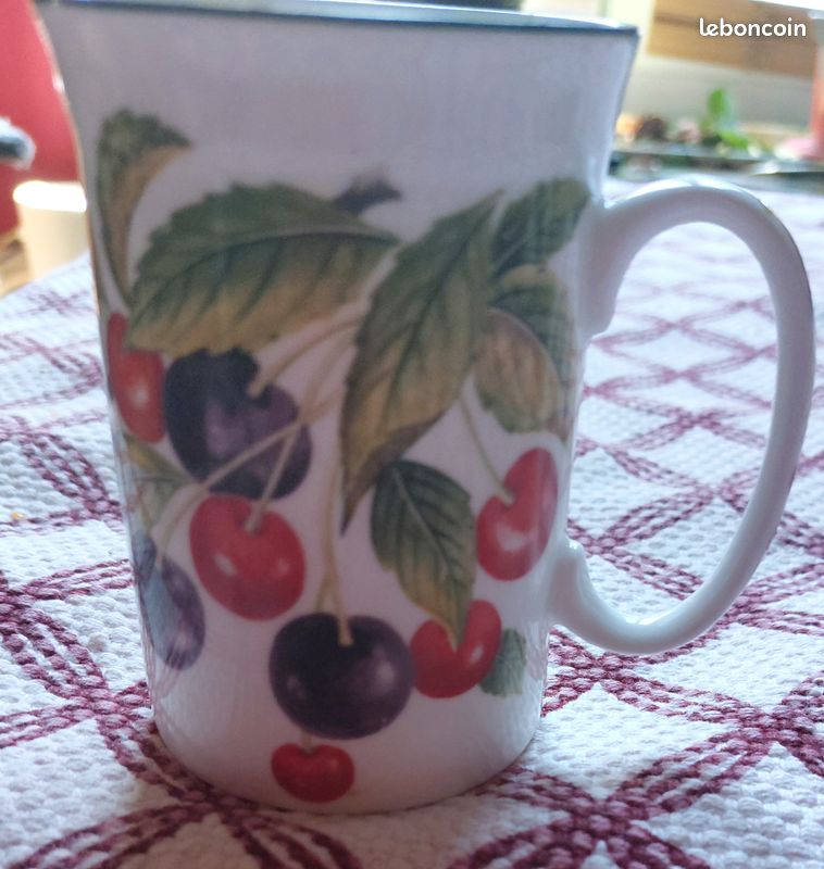 Lot de 4 tasses à café vintage année 70 - Arts de la table