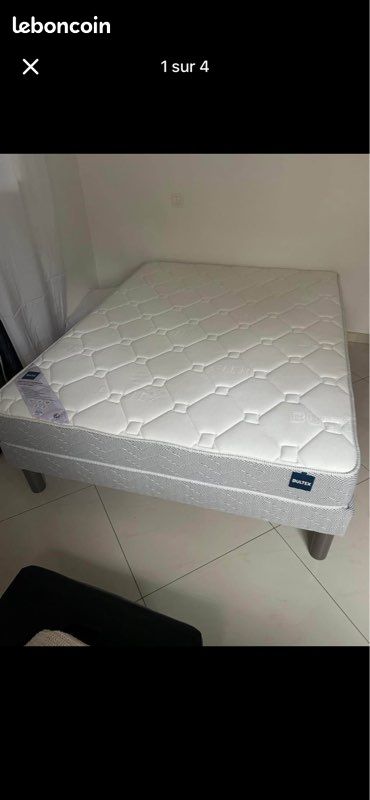 Sommier et matelas neuf 140/180 (image 1)