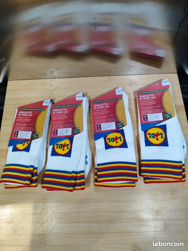 Chaussette Lidl neuve taille 35-38 39-42 43-46 (image 1)