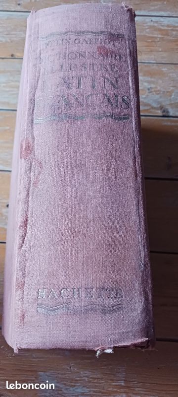 Dictionnaire français-latin (image 1)