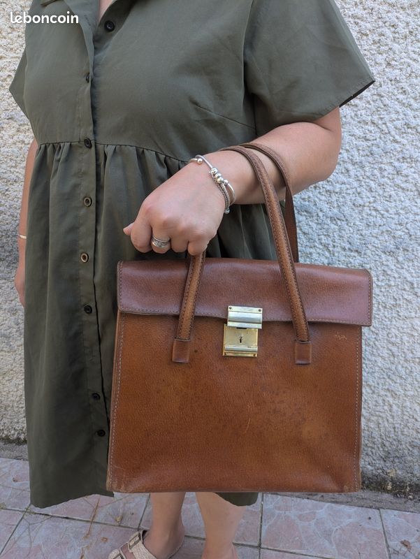Sac à man blanc vntage années 60/70 en sml cur à | Etsy France