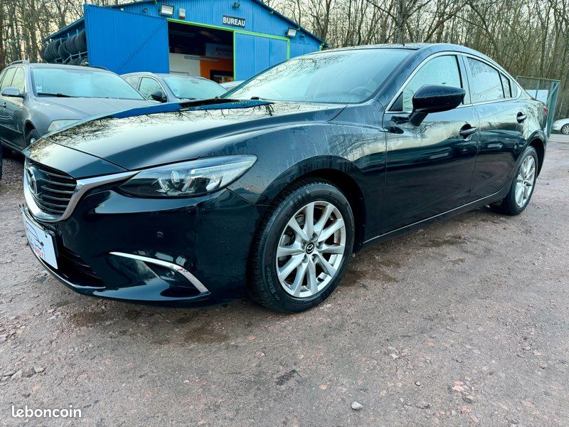 Mazda 6 berline 2.2l d 150cv boîte à vitesse automatique 170.600kms 06/2016 clim gps finition skyactive (image 1)