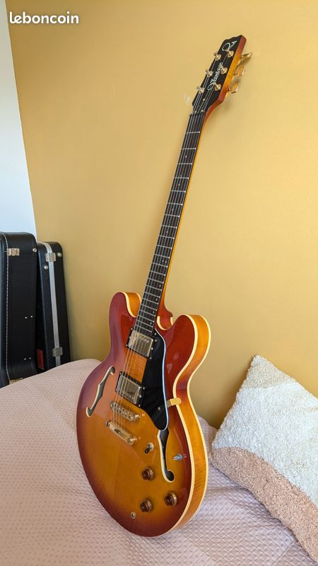 Vantage 635T | Demi-caisse type ES-335 | Sunburst vintage (image 5)