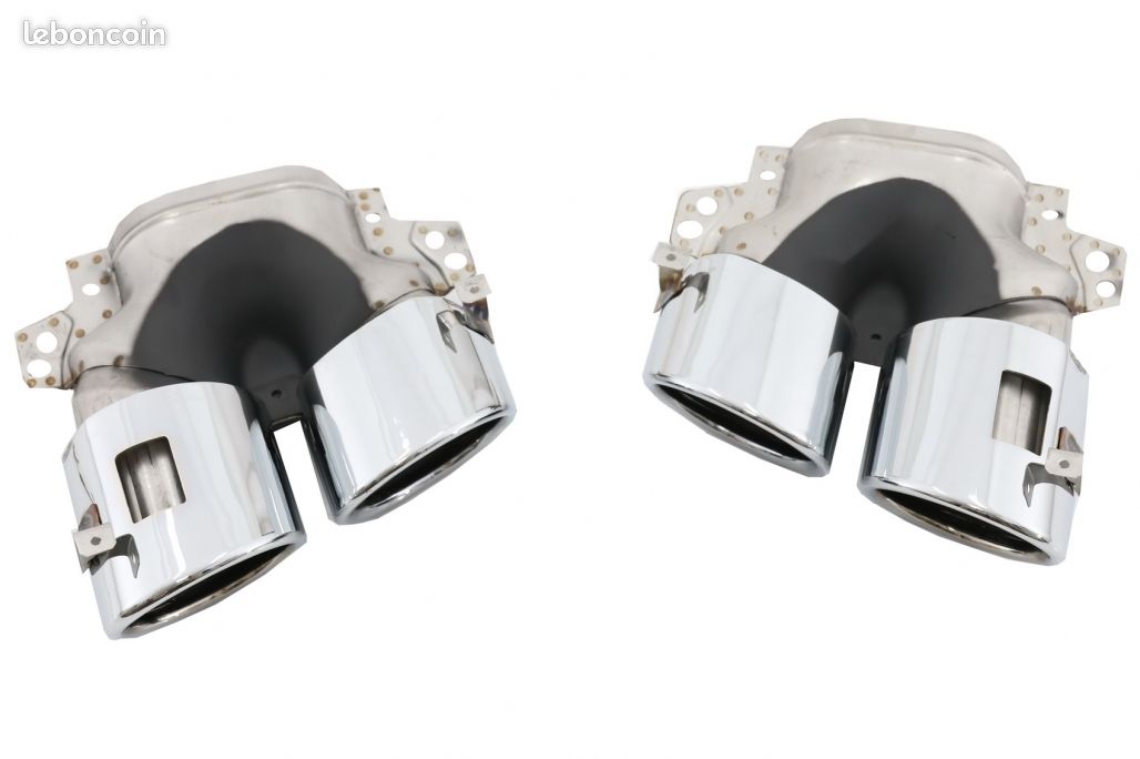 Diffuseur + echappement look a45 pour mercedes classe a w177 (image 3)